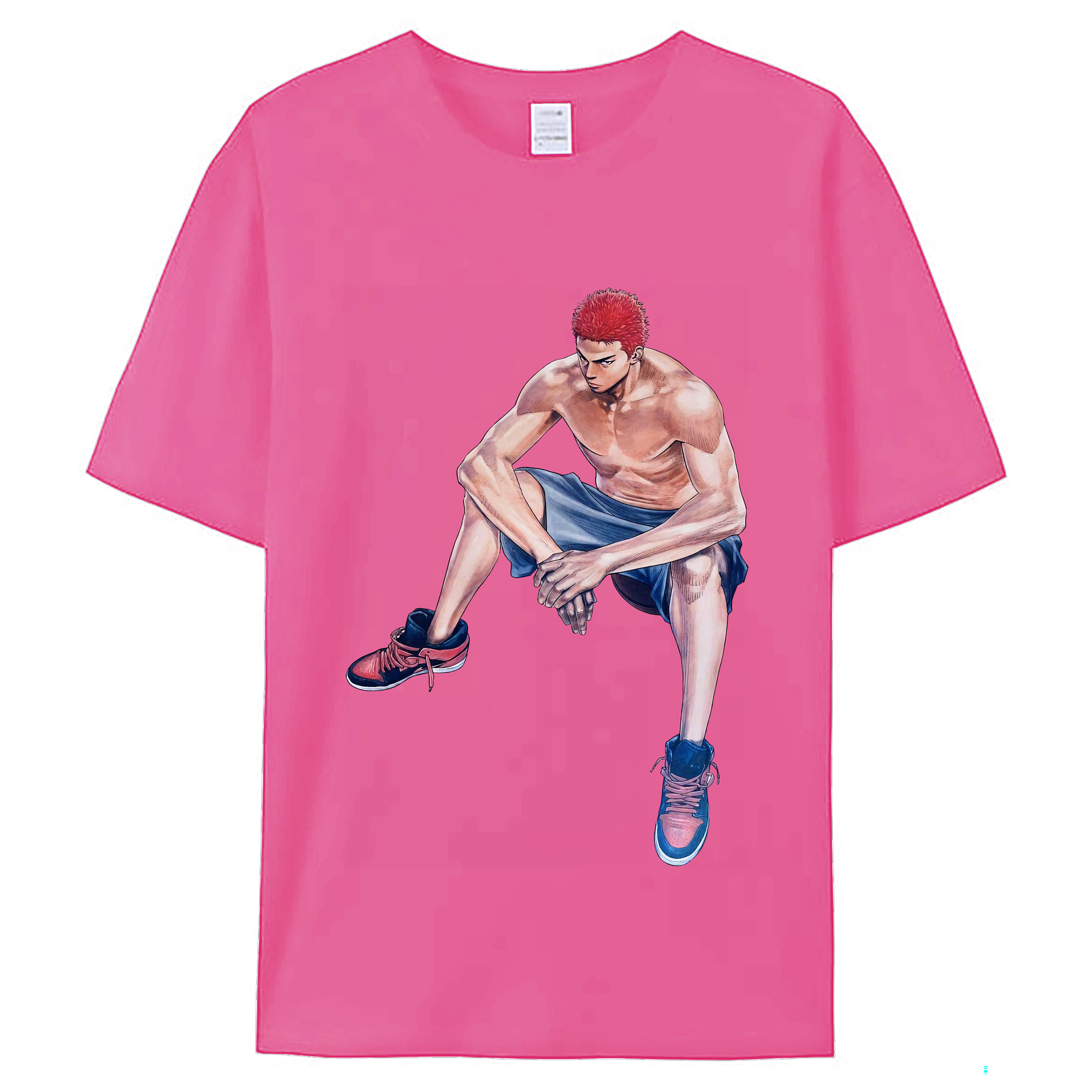 （画像用） SLAM DUNK／スラムダンク レディースカジュアルプリントTシャツ（綿100％）
